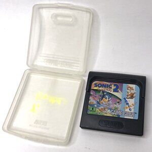 Sonic The Hedgehog 2 Sega Game Gear with Case Made in Japan Childhood Gaming Y2K